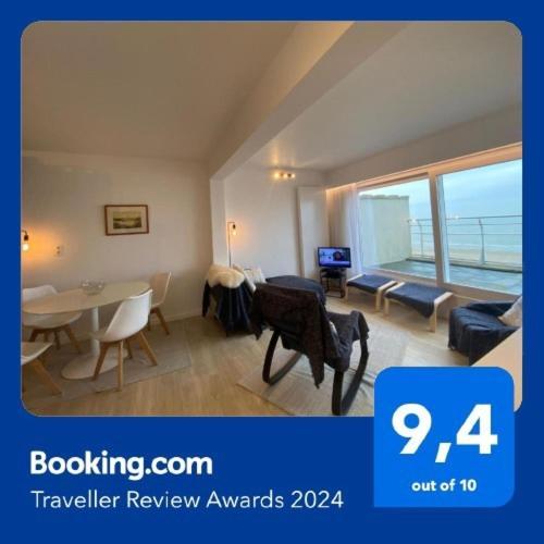 Penthouse On The Belgian Coast With Sea & Landscape Views Lägenhet Wenduine Exteriör bild